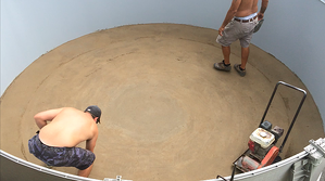 How to Install the base of swimming pool
