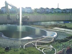 inground swimming pool installation